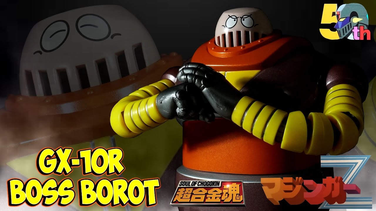 GX-10R Boss Borot 50 Aniversario Soul of Chogokin de Mazinger Z Unboxing y Revision