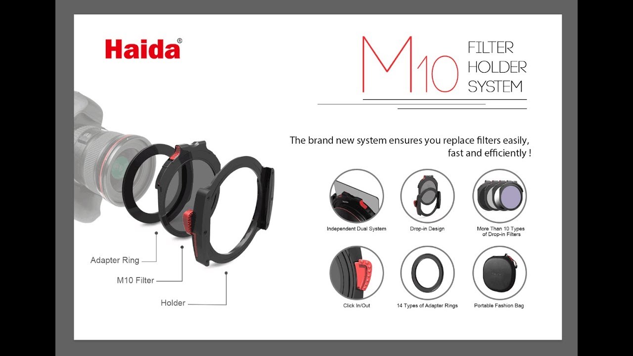 Haida M10 Filter holder system review