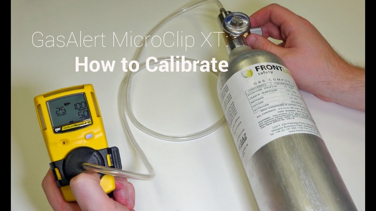 BW GasAlert MicroClip XT - How to Calibrate