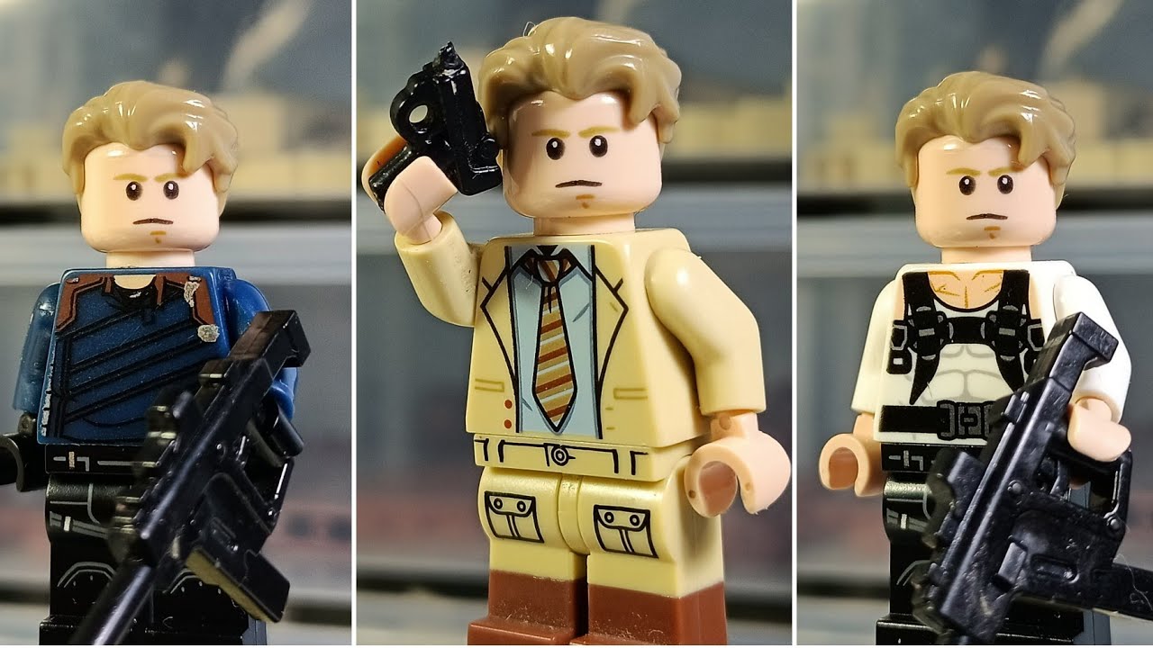 Lego No Time To Die (007) James Bond custom minifigures