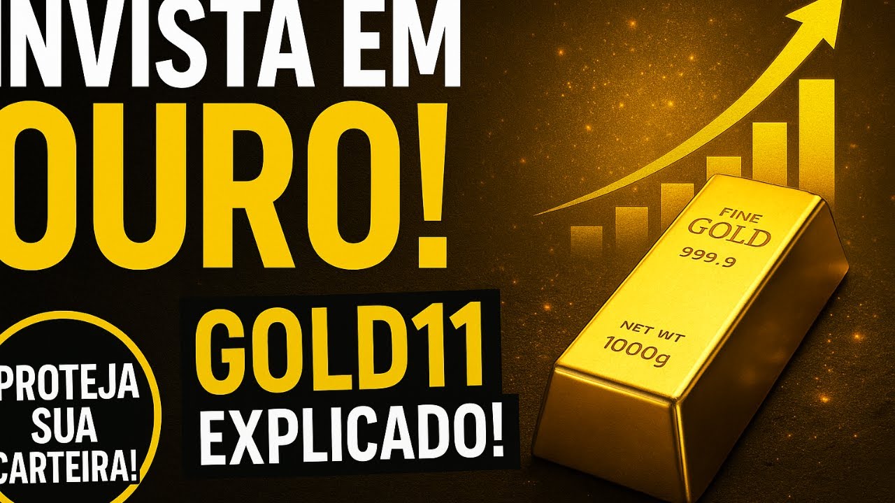Como Investir em OURO Pela Bolsa (GOLD11 Explicado!)