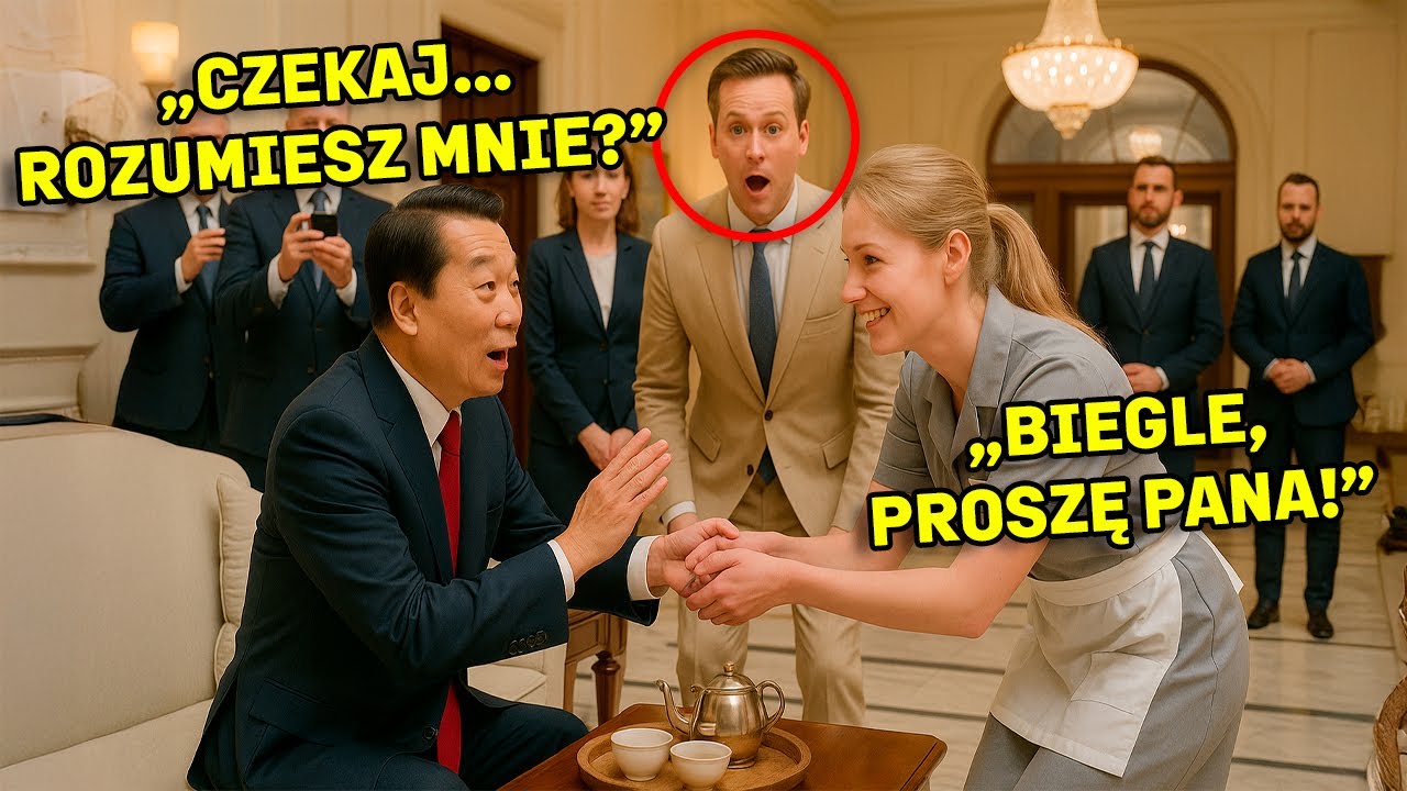 Menadżer spanikował, gdy milioner mówił po mandaryńsku… Pokojówka odpowiedziała idealnym chińskim…