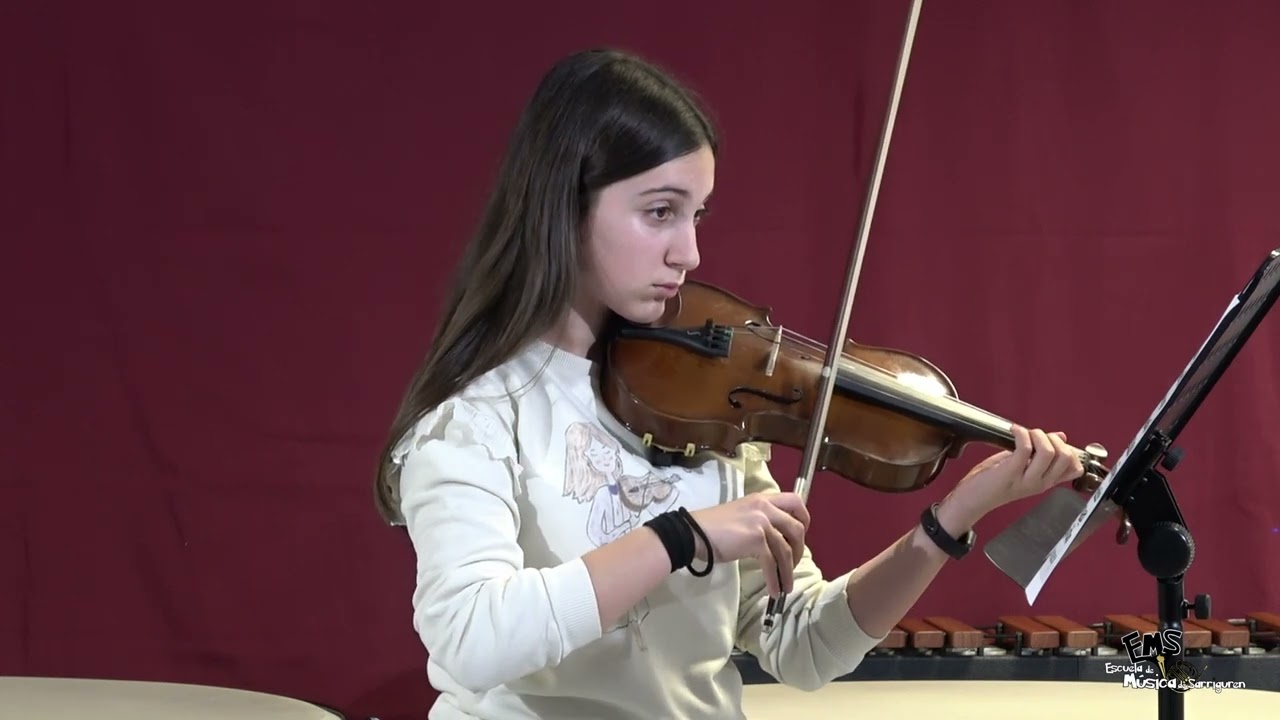 25/26 2º Trim. Violín de la Escuela de Música de Sarriguren