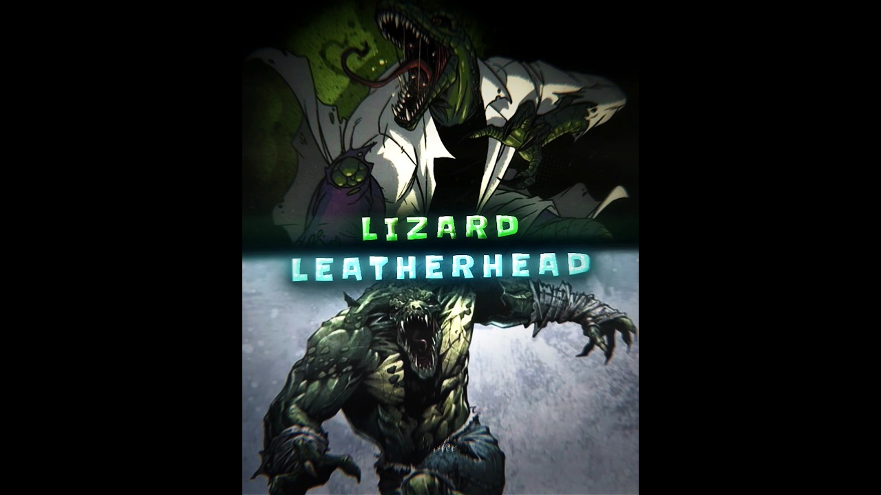 TMNT Leatherhead Vs Comics Lizard