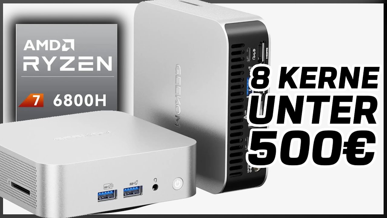 AMD Zen 3 und RDNA 2 in 2025 - Können Sie es noch? - Geekom A6 Mini PC - Review