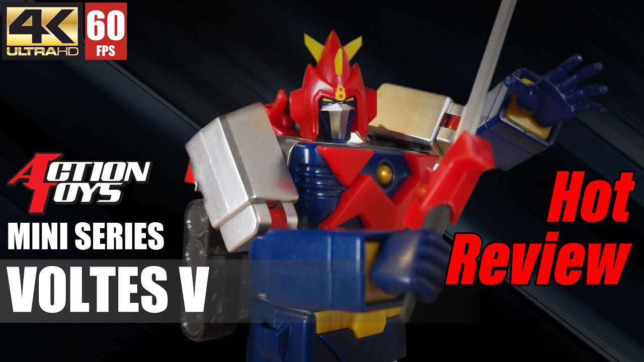 Voltes V : Action Toys Mini Action Series #Voltes #超電磁 #マシーン ボルテスファイブ #変形合体 #V型電磁俠