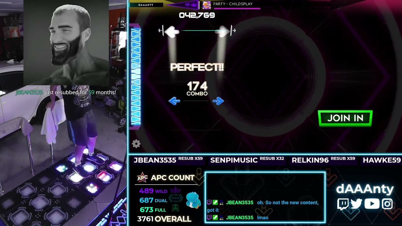 [StepManiaX] Daaanty - Party Wild - APC 1.3x Music Rate
