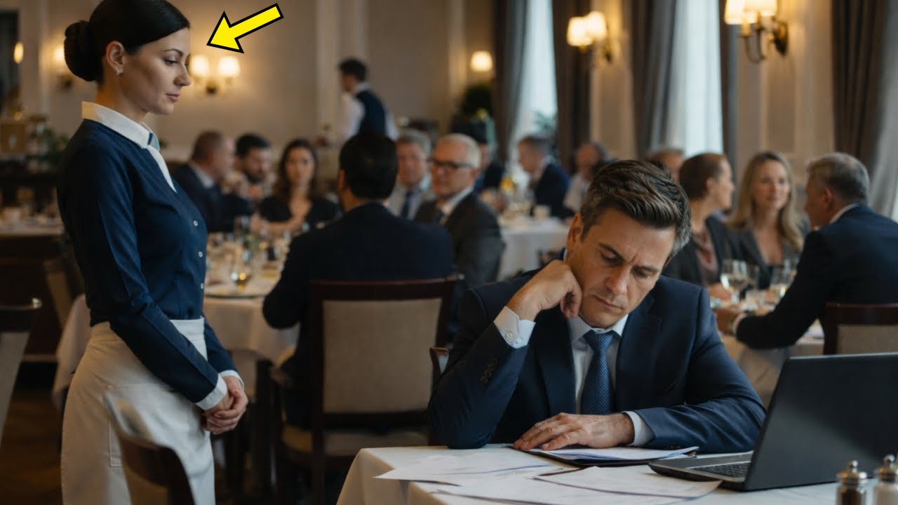 El a crezut că pierduse totul — dar chelnerița a apărut în momentul cel mai decisiv.