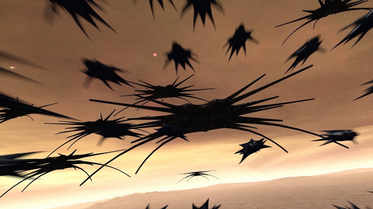 Shadows Deploying Fighters [Babylon 5]