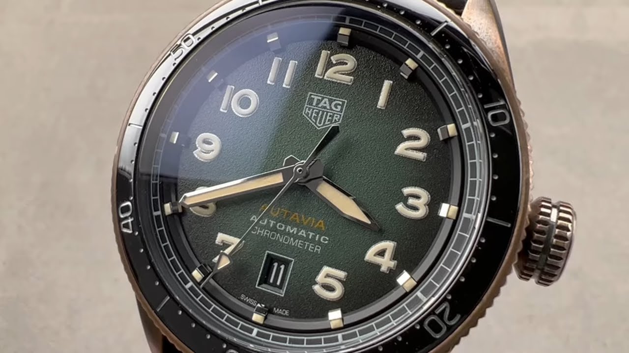 TAG Heuer Autavia Calibre 5 BRONZE WBE5190.FC8268 TAG Heuer Watch Review