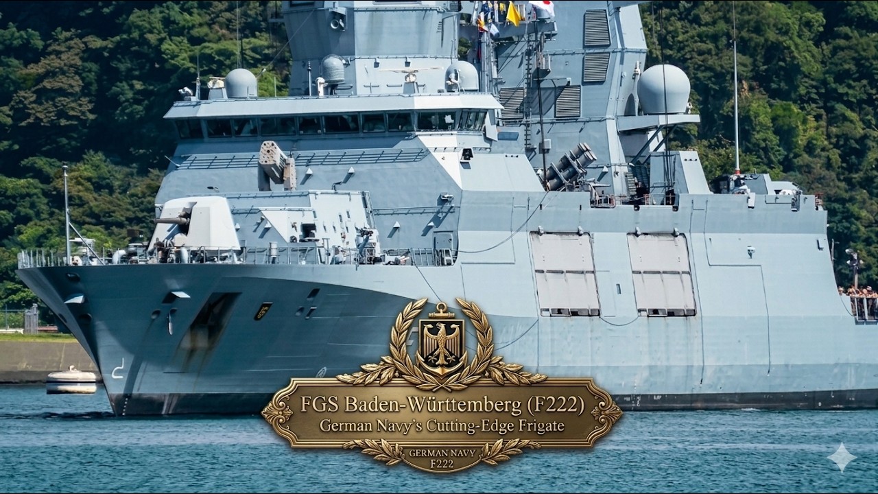 Порт ВМС Германии в Баден-Вюртемберге (F222) в Йокосуку