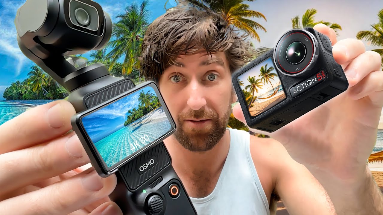 DJI Osmo Action 5 Pro или Osmo Pocket 3 для путешествий?