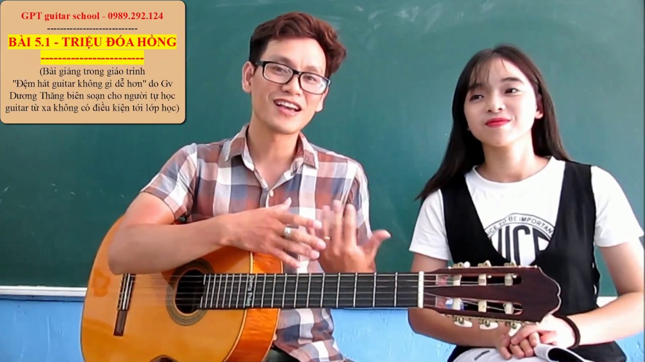(GPT guitar school) Bài 5.1 TRIỆU ĐÓA HỒNG (Điệu piano ballad và Disco)
