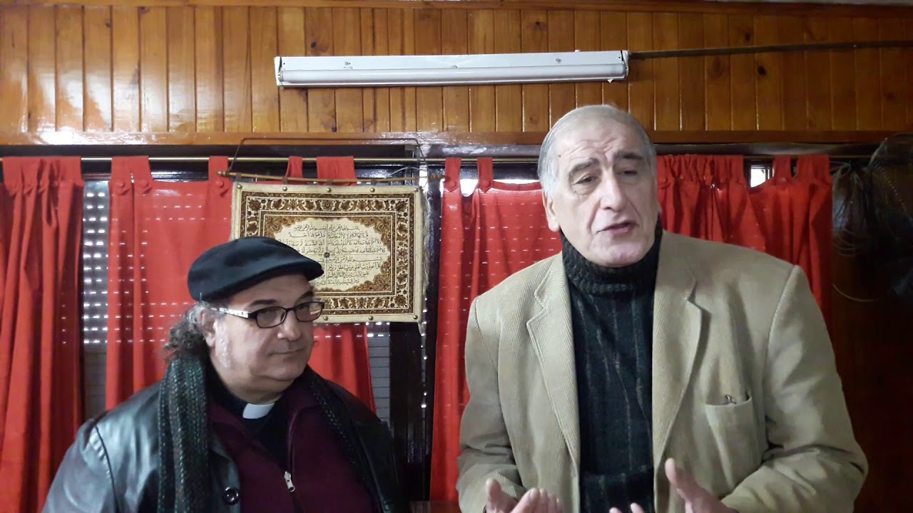 Palabras de Adalberto Assad y el Padre C&eacute;sar