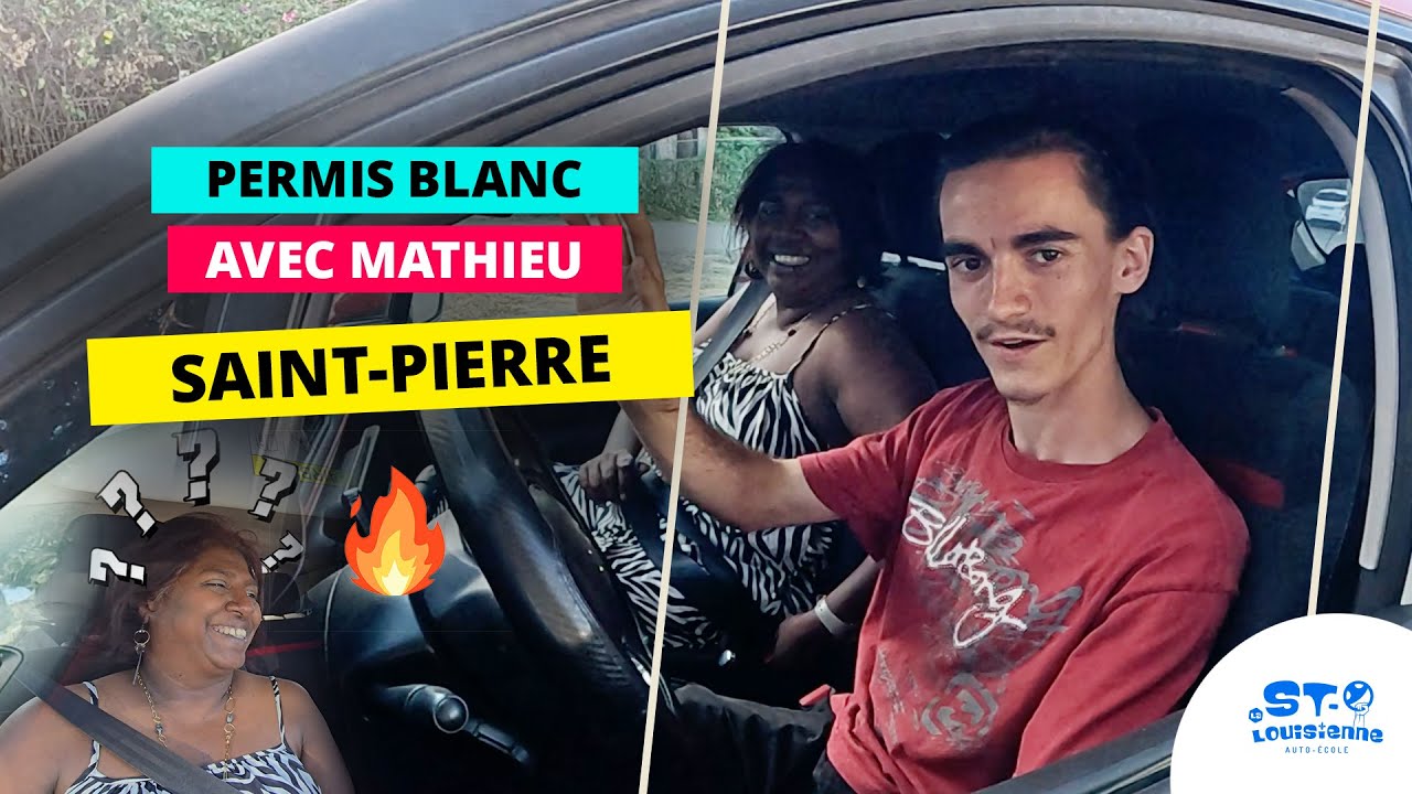 Mathieu passe son exam de type Permis Blanc 🚗