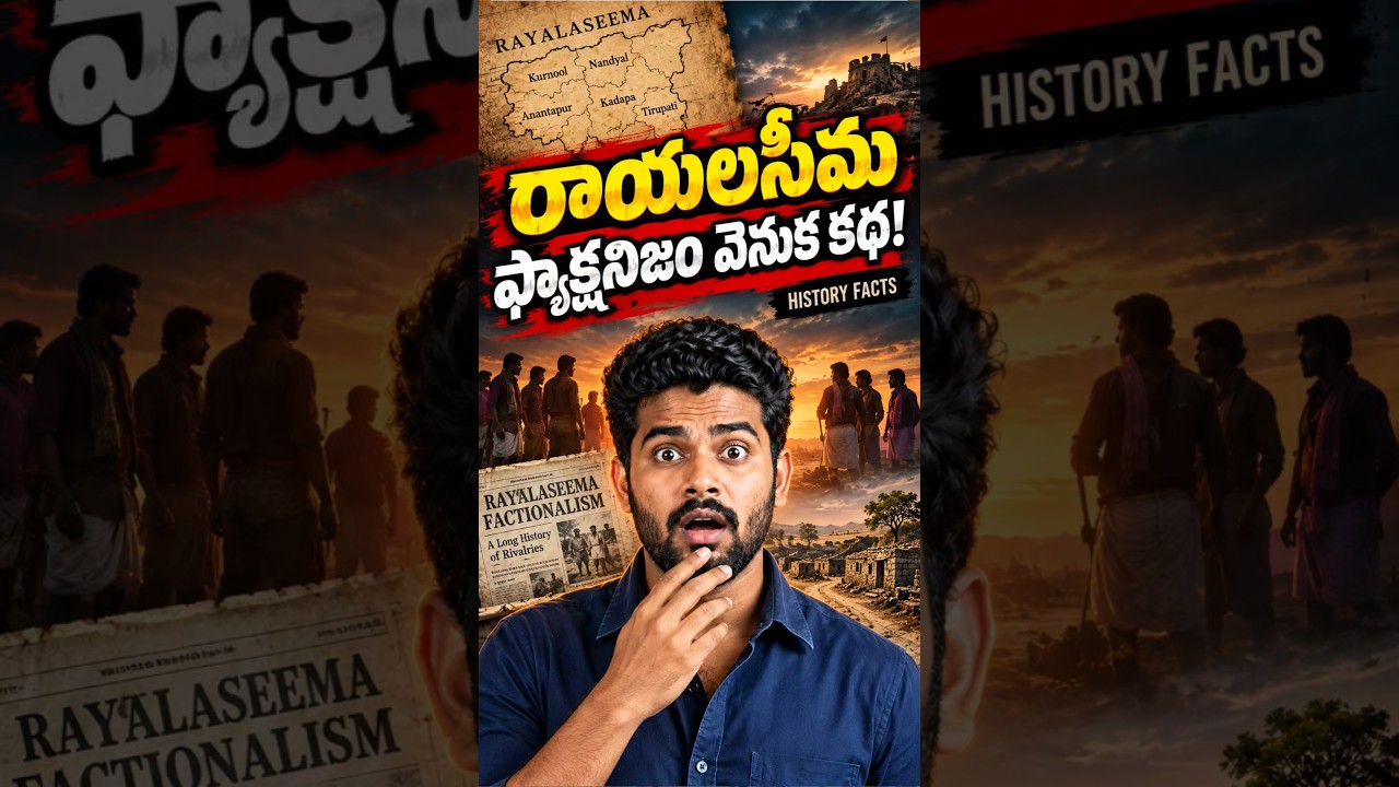 What is the real story behind Rayalaseema factionalism? 😱 | Rayalaseema History #Shorts #ytfeedshorts #trendingfacts