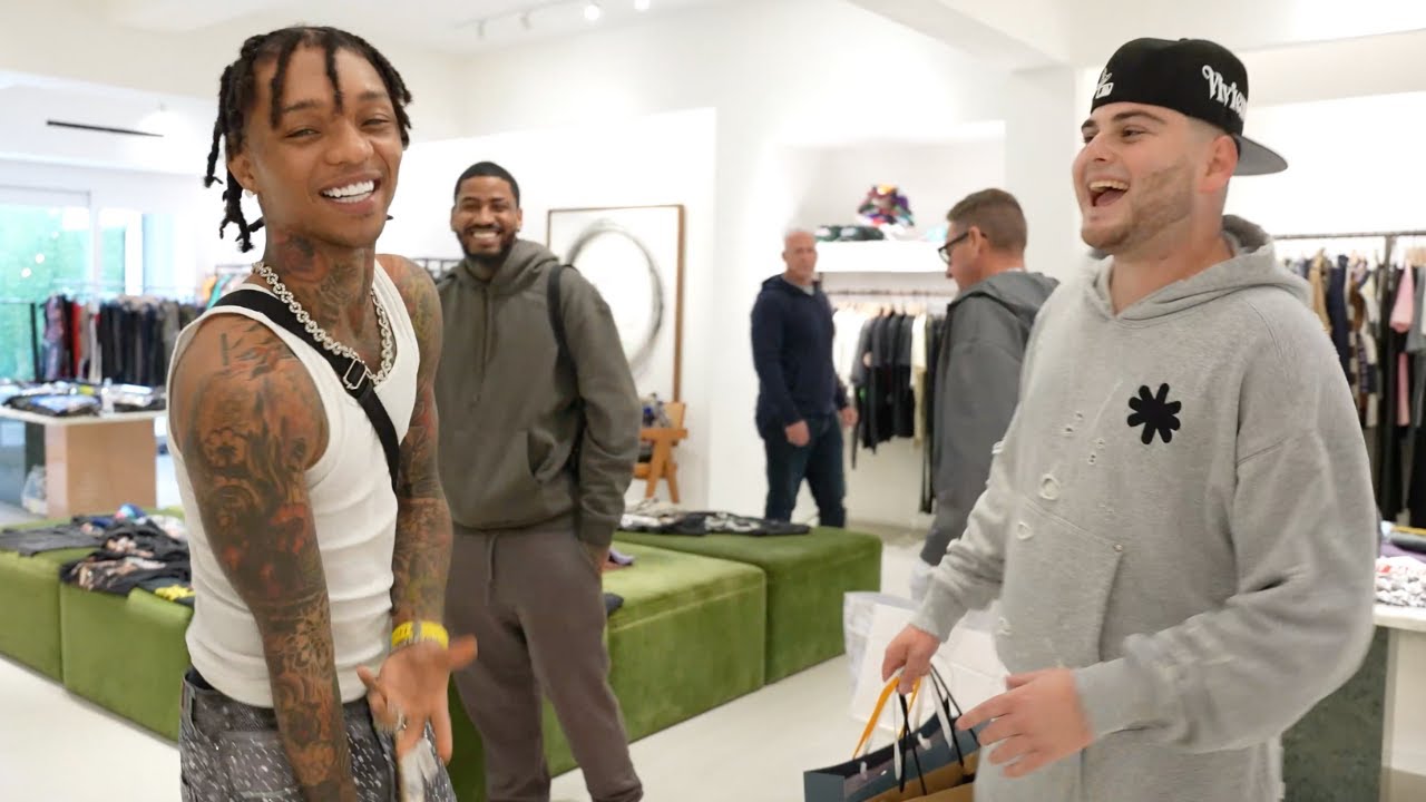 Shopping with Swae Lee from Rae Sremmurd in Miami - HE SPENT THOUSANDS