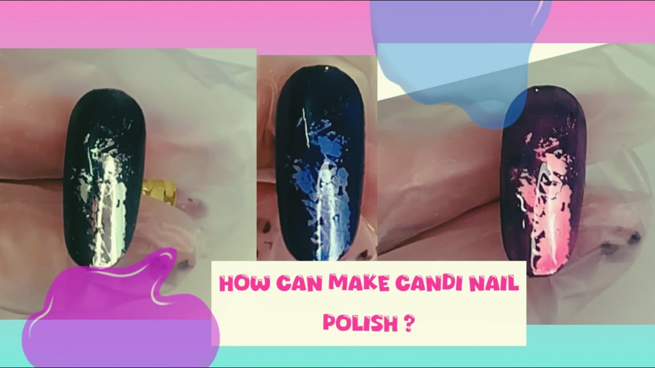 Make Candi nail polish🍭/tutorial nail Art/bes tnail Art compilation for beginners/easy nail art