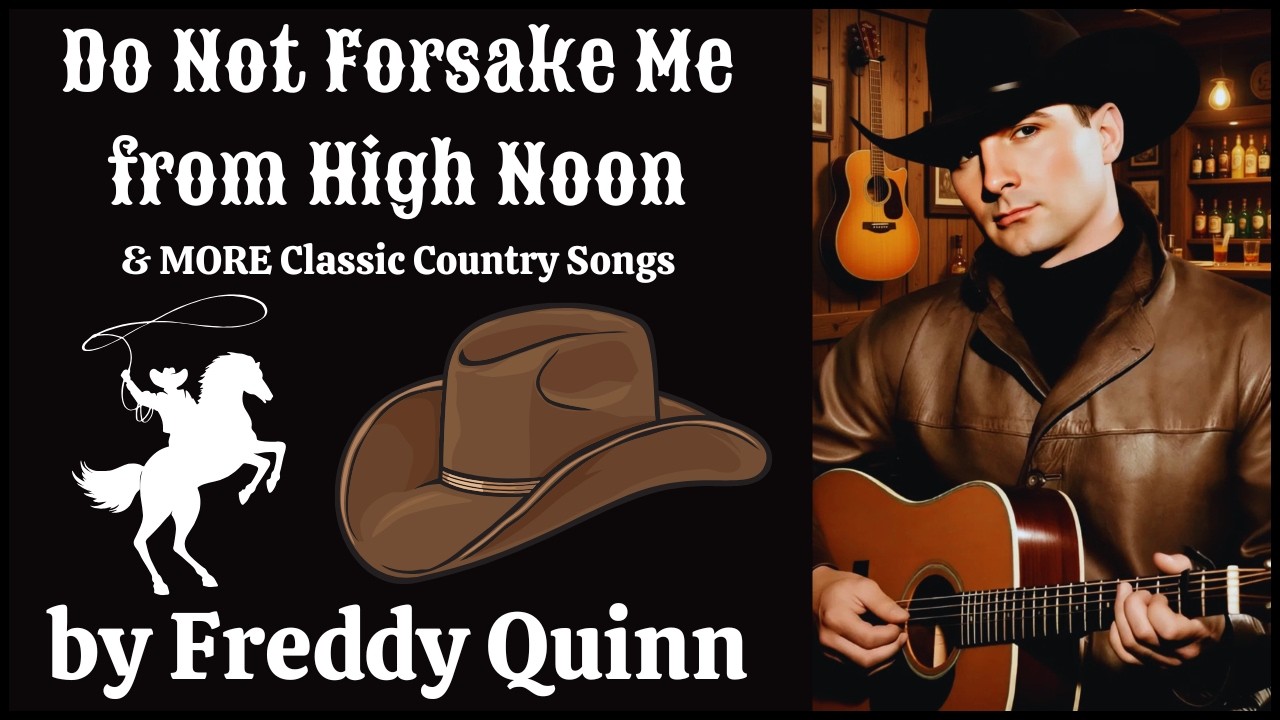 DO NOT FORSAKE ME from High Noon & MORE Classic Country Songs NEW 2026 by Freddy Quinn