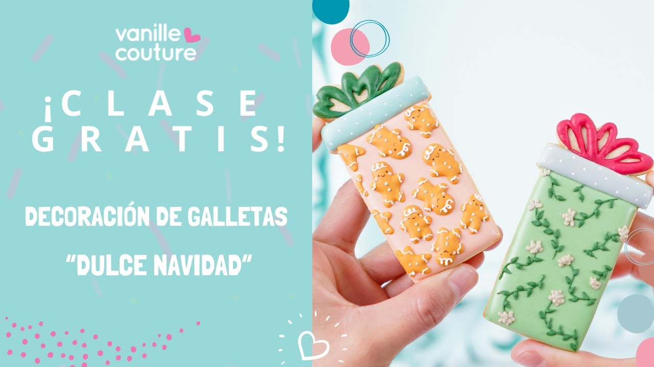 Tutorial de decoración de galleta con royal icing 