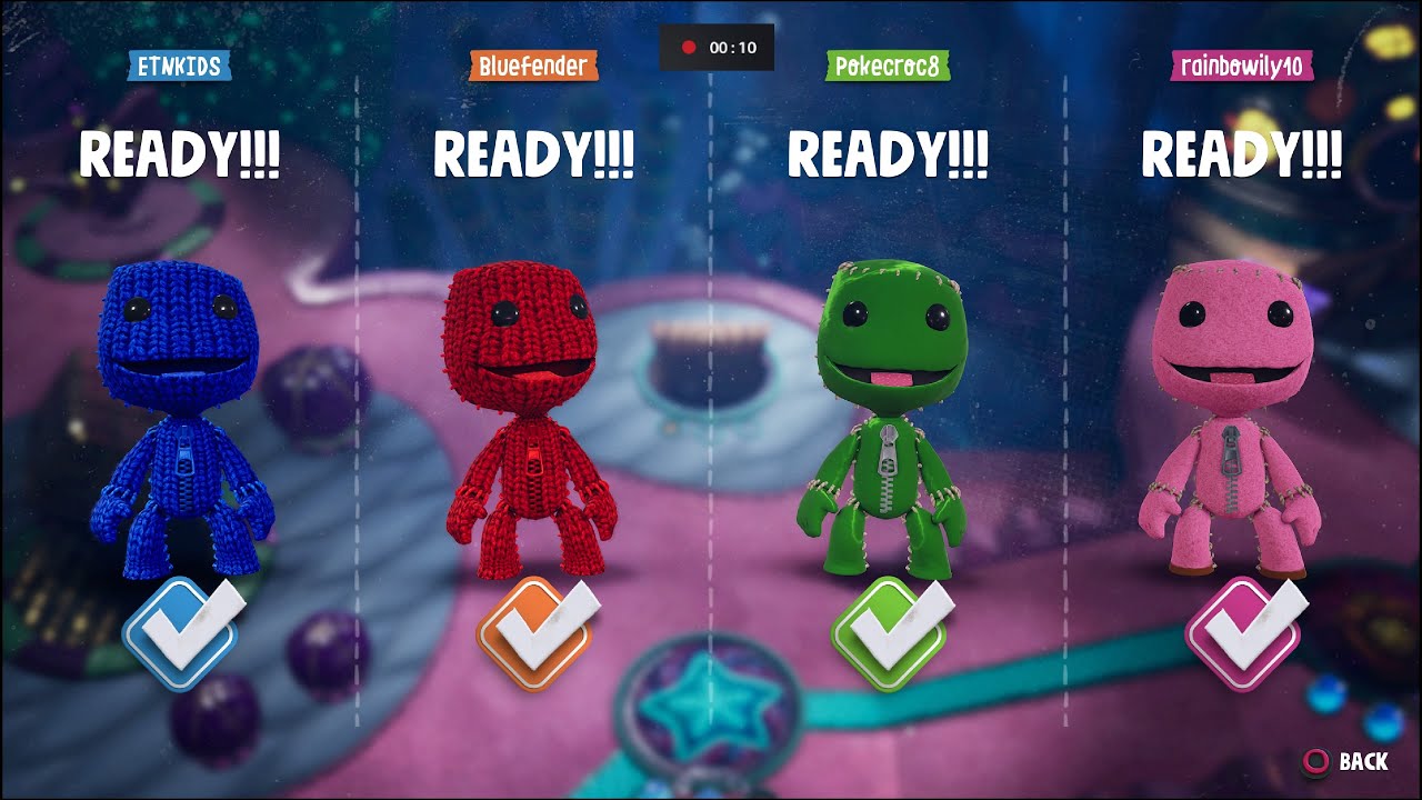 Sackboy: A Big Adventure PS5 Gameplay | 4 - Player Co-Op - Playthrough 16 (No Commentary)
