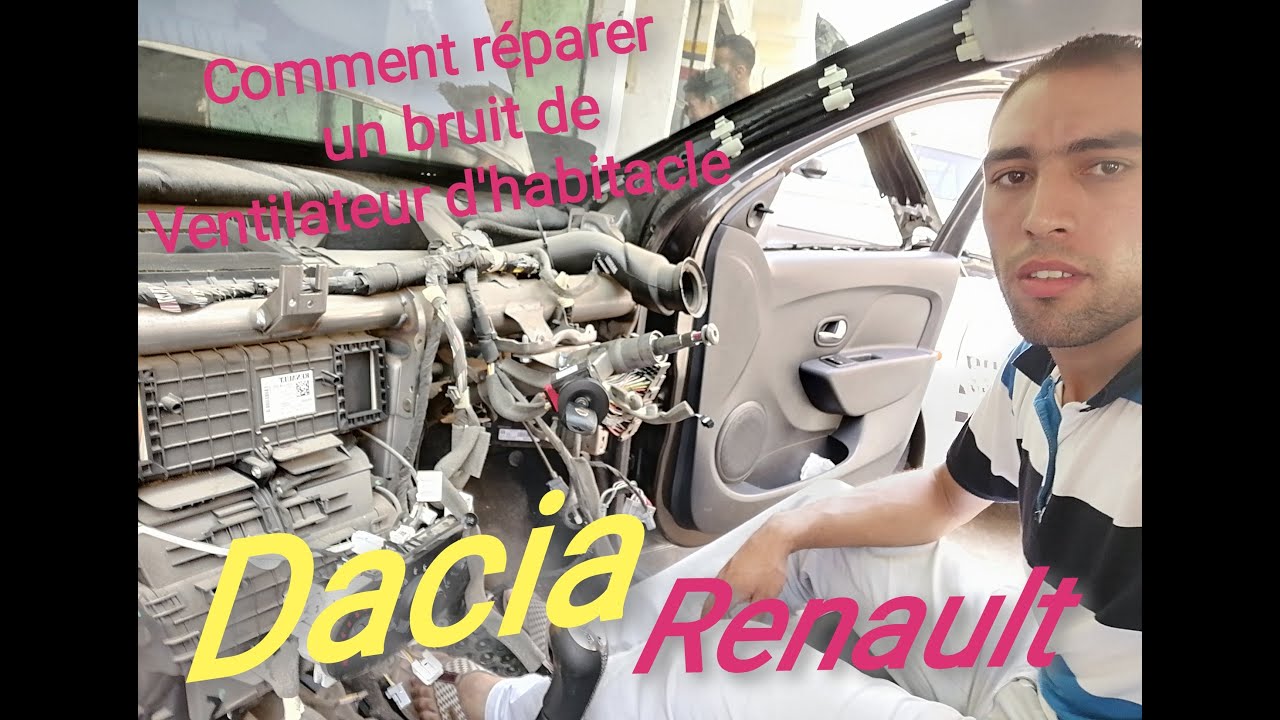 Démontage et remontage tableau de bord Dokker