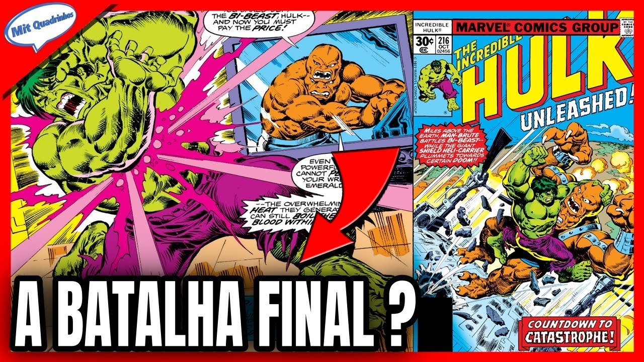 CONTAGEM REGRESSIVA PARA A CATÁSTROFE - O Incrível Hulk #216 [Baú do Mit]