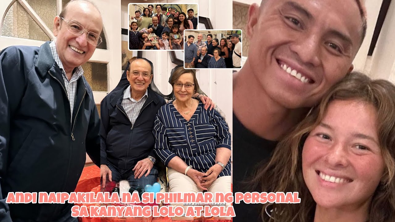 ANDI EIGENMAN IPINAKILALA NA NG PERSONAL SI PHILMAR ALIPAYO SA KANYANG LOLO EDDIE AT LOLA ROSEMARIE