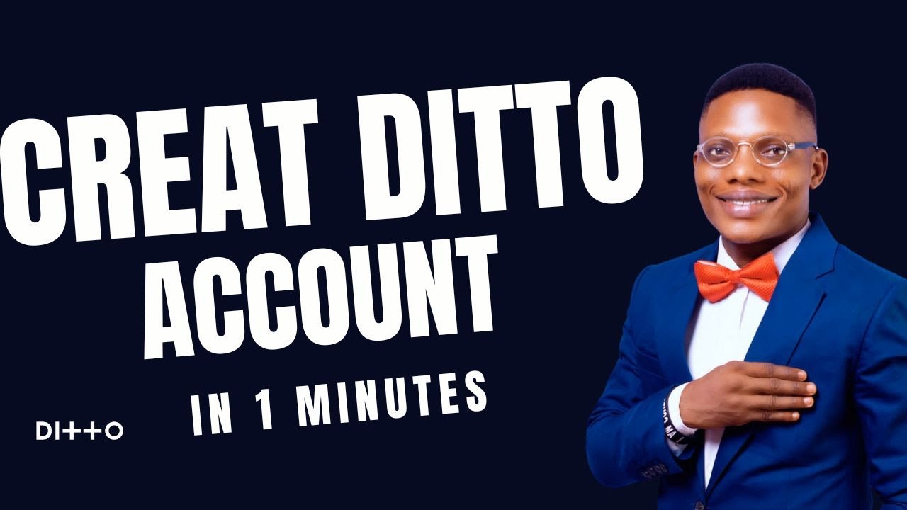 How to open a Ditto music account || FAST WAY
