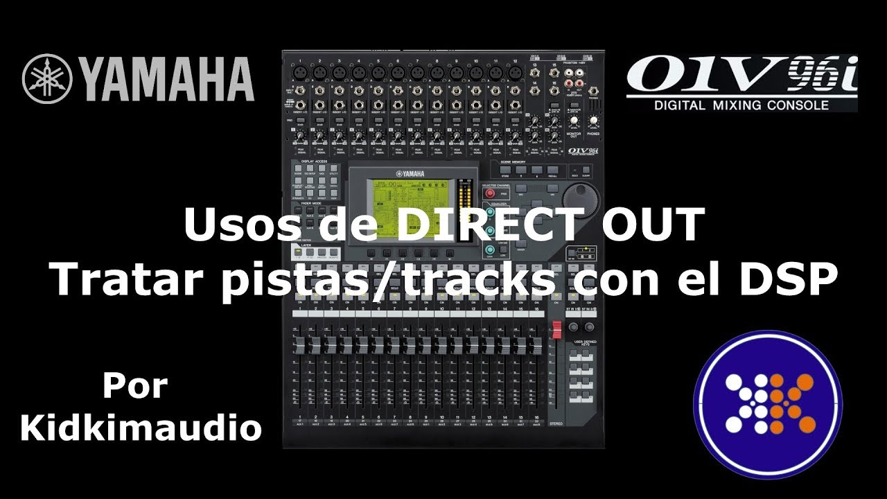 Tutorial Yamaha 01v96i - Configuración del DIRECT OUT (19)