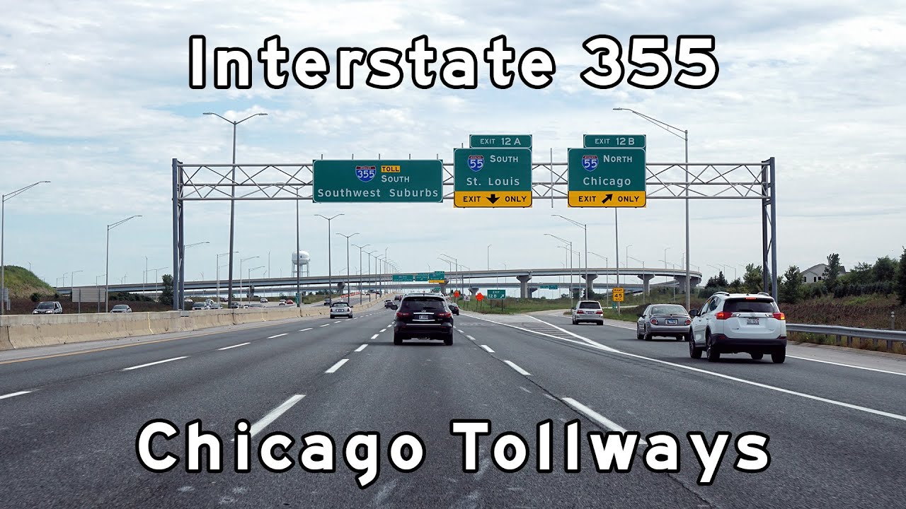 Interstate 355 South - Chicago, Illinois - 2019/08/25