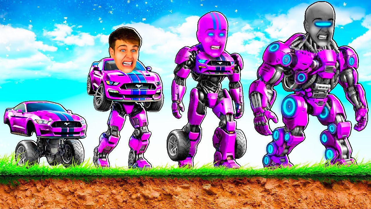 Celý ŽIVOT TRANSFORMERA v Minecraftu!