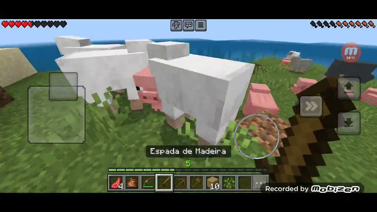 Sobrevivendo numa ilha no Minecraft EP 3