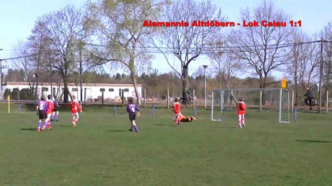 Altdöbern - Lok Calau 1:3 (D-Junioren-Punktspiel)