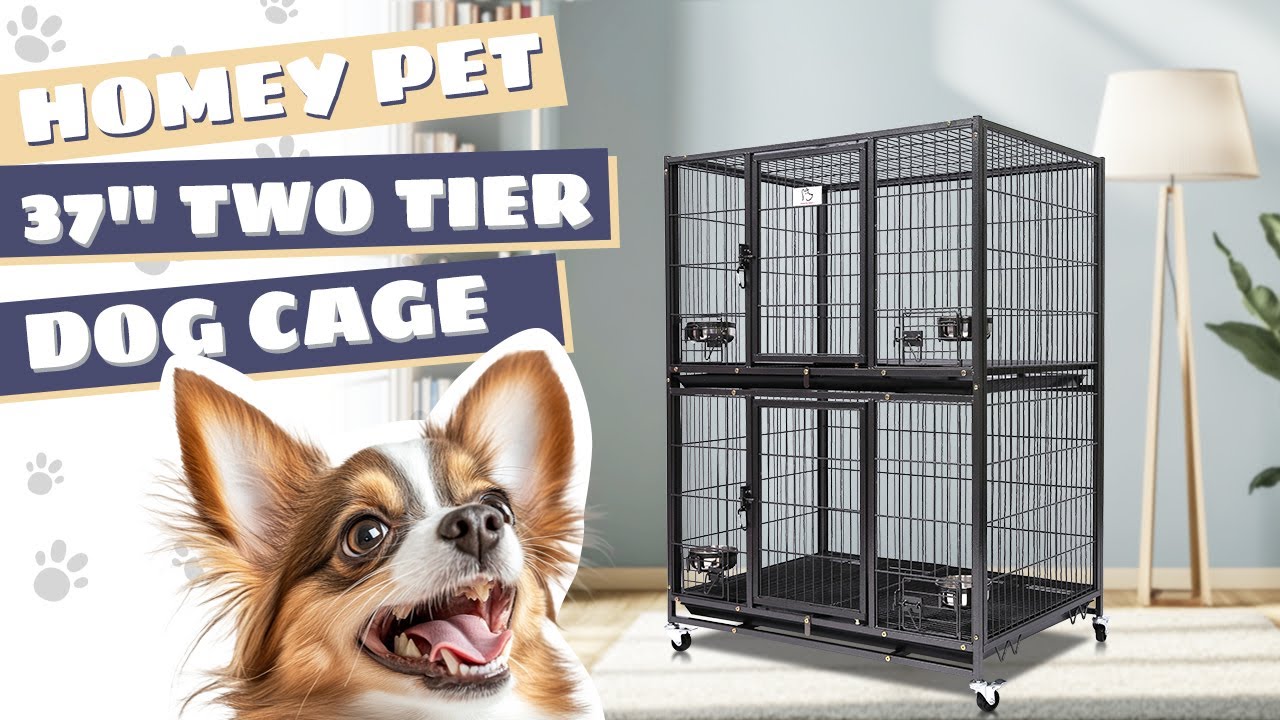 The Perfect Dog Crate! Ideal for 25-50 lb Dogs!