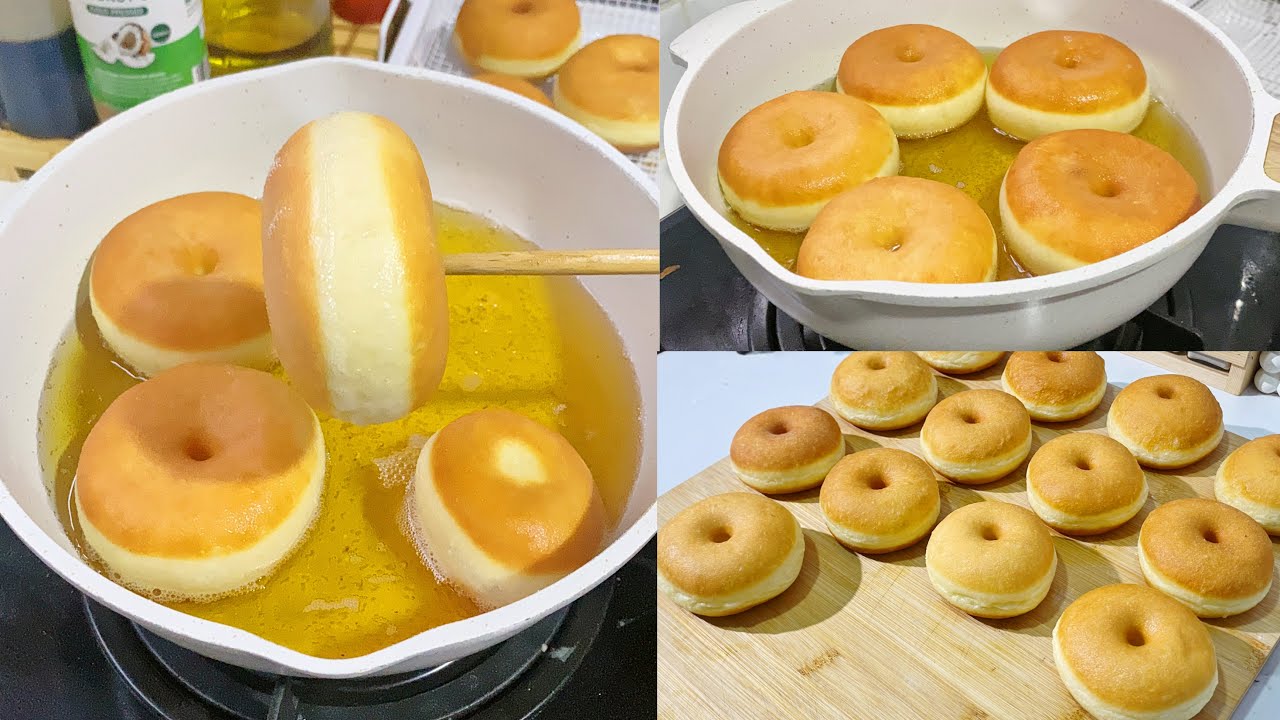 BEGINI CARANYA KALAU MAU DONAT DENGAN WHITE RING TINGGI DAN KOKOH