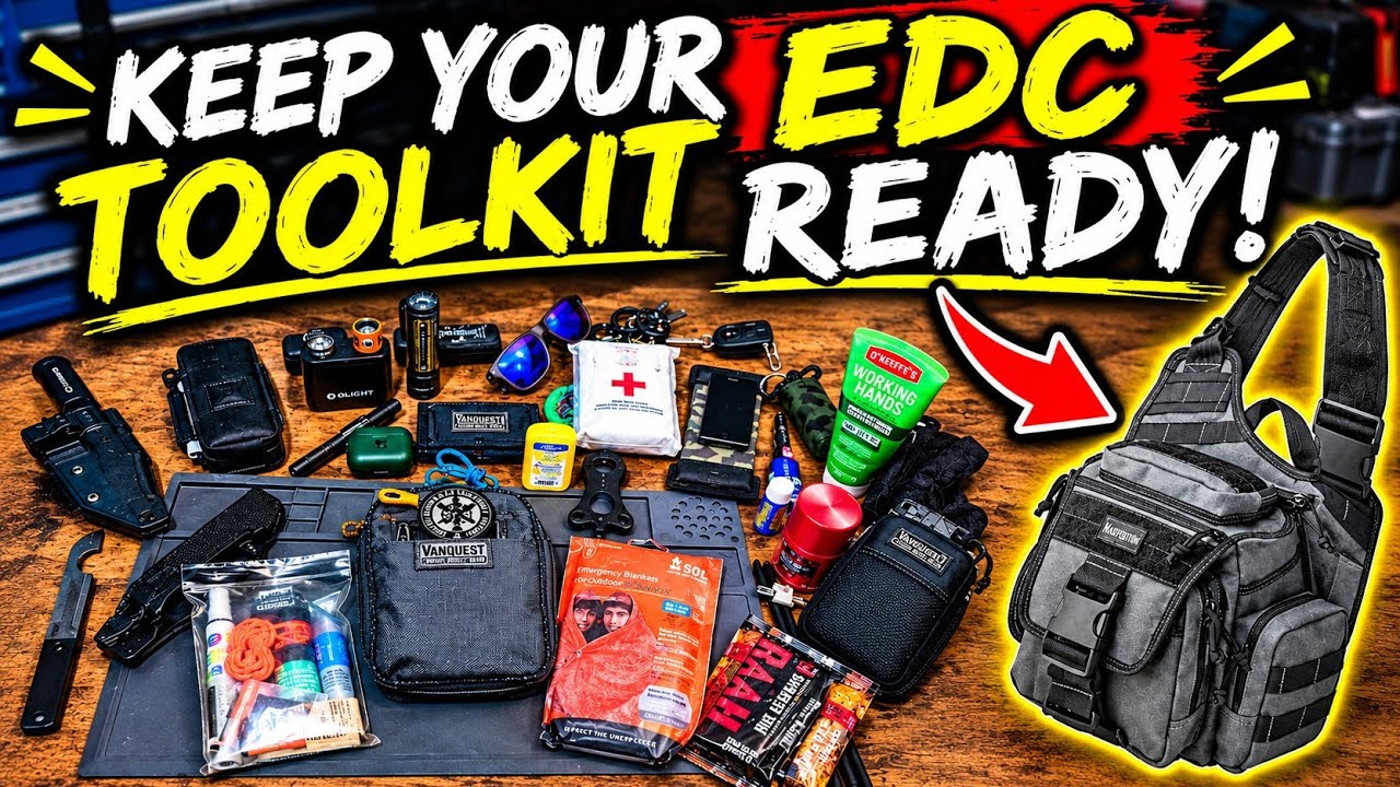 Весь мой набор EDC в одной сумке &mdash; Maxpedition Jumbo Novo!