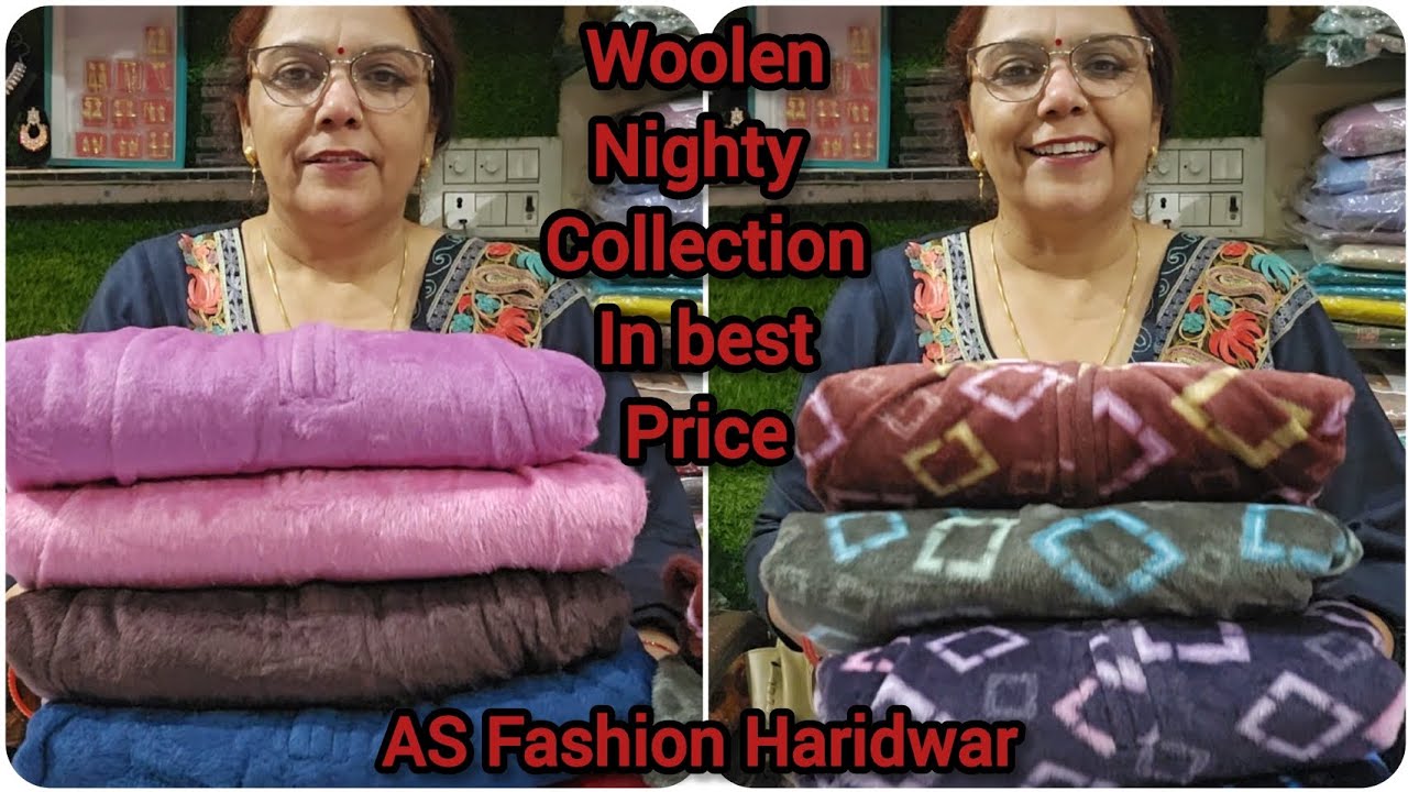 Woolen nighty collection restocked✨️ | Most demanded | ☎️Booking no 8630541720 