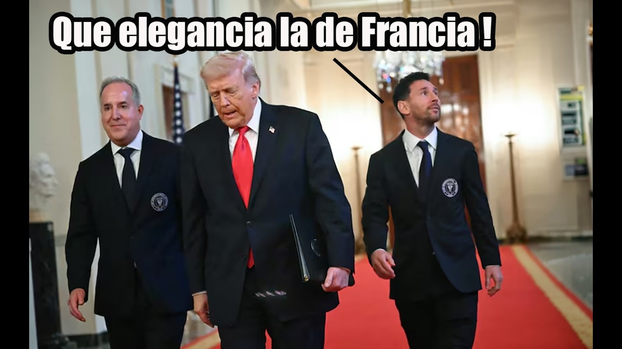 Messi con Trump en la Casa Blanca: así fue el encuentro