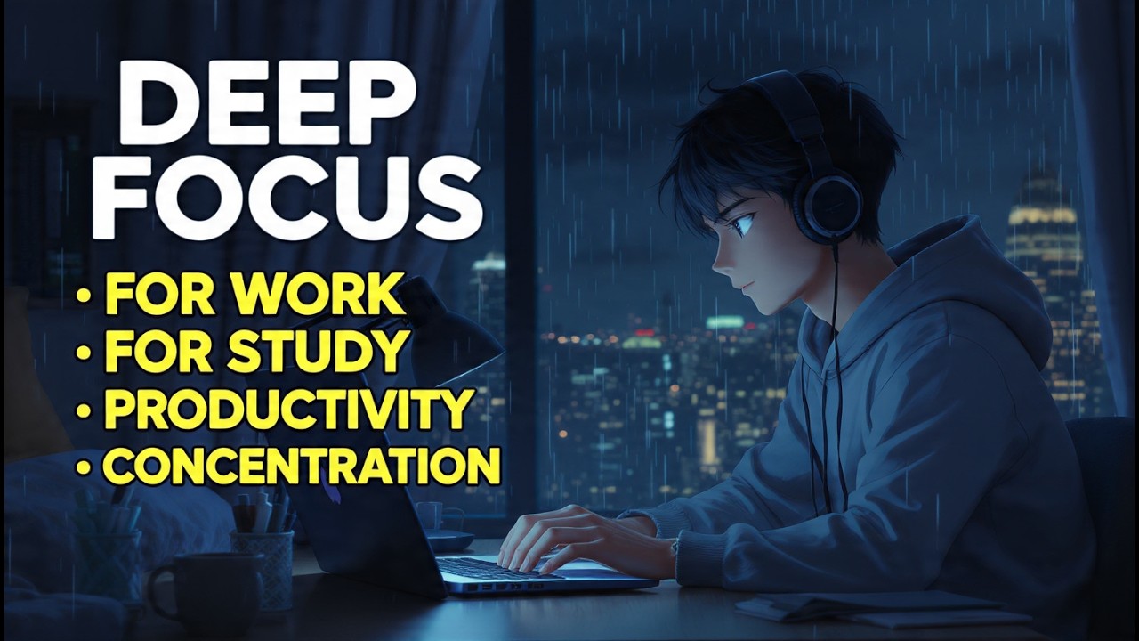 🔴 LIVE Focus Music for Work | Calm Instrumental Background for Deep Work Sessions