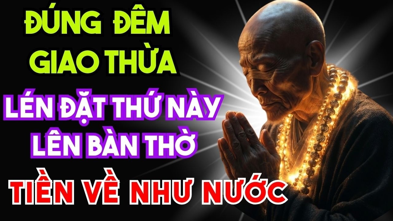 LÉN Đặt 3 Hũ Nước Gạo Muối Trên bàn thờ tiên AI NGỜ nhận Phúc Báo Tiền về như lũ