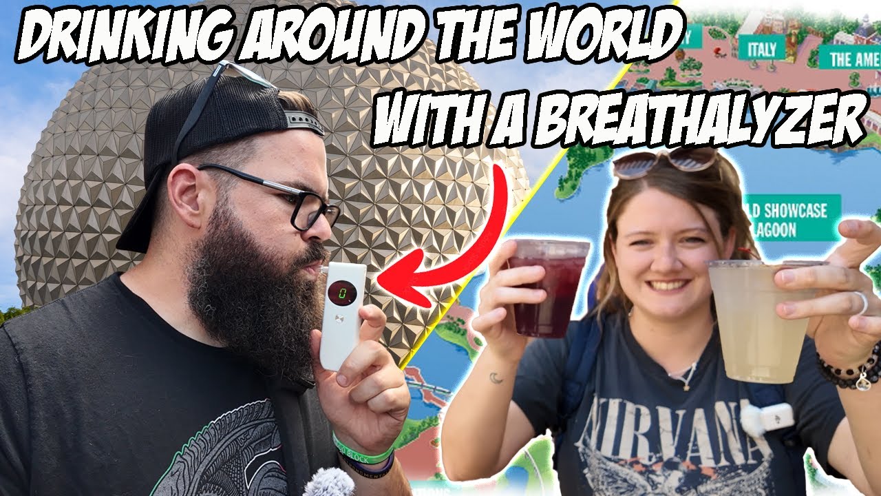 How DRUNK do you get? Drinking Around the World at EPCOT... With a Breathalyzer 🍻