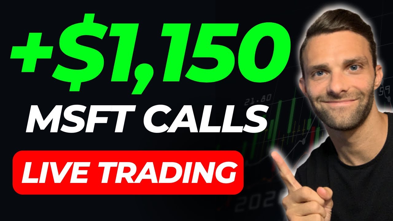 Made $1,150 Scalp Trading MSFT Call Options