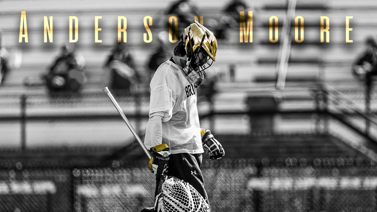 Anderson Moore Senior Lacrosse Goalie Highlights (Georgetown '27)