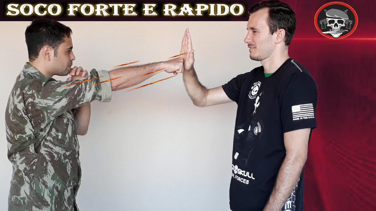 COMO SOCAR FORTE E RÁPIDO 👊 SEGREDO DE SOCO COM VELOCIDADE NAS ARTES MARCIAIS FIGHT