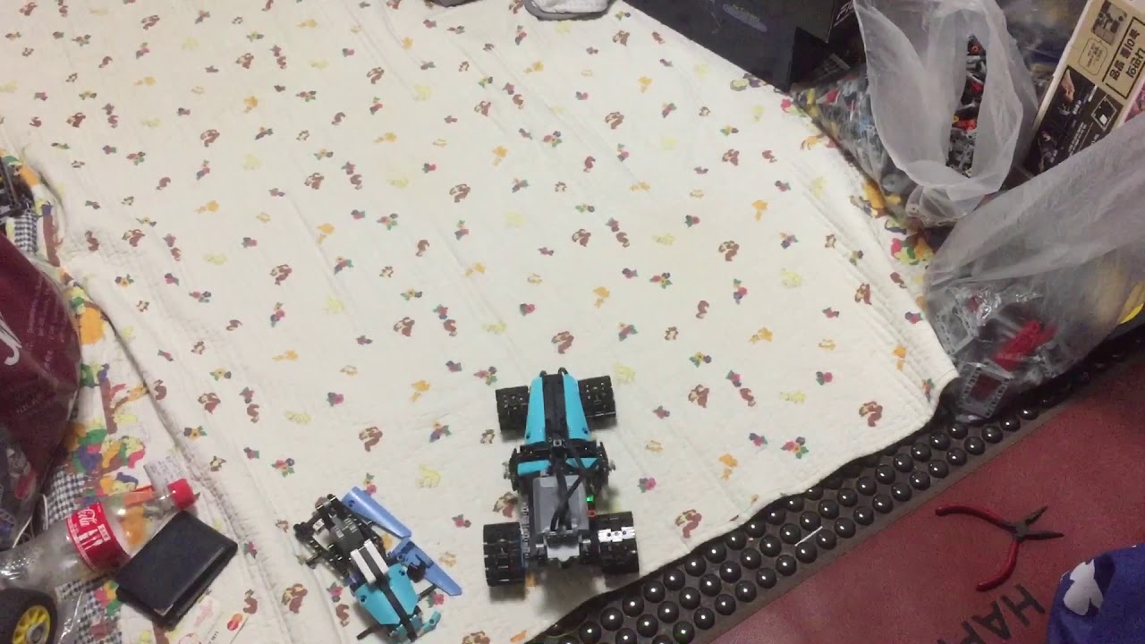Lego 42095 C model - Rally racer