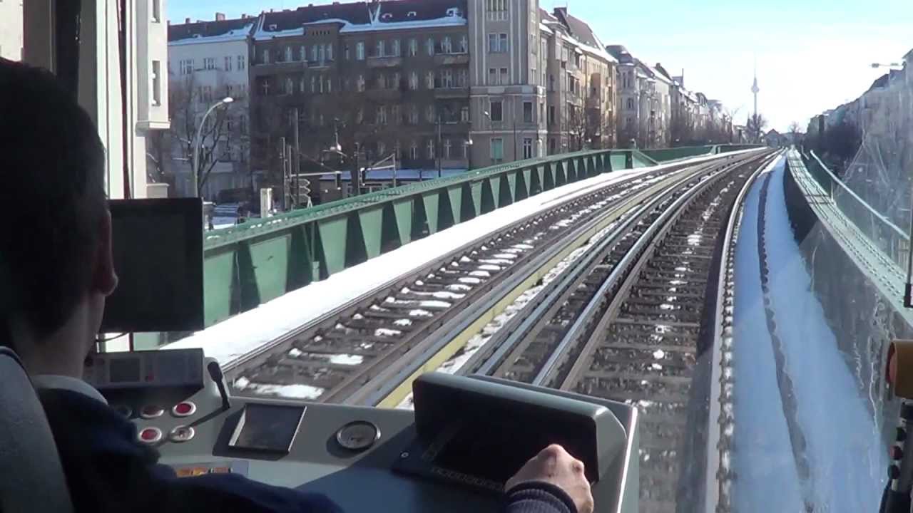 U-Bahn Berlin - Mitfahrt Hk(1007) von Vinetastr. bis Senefelderplatz [HD 1080p]