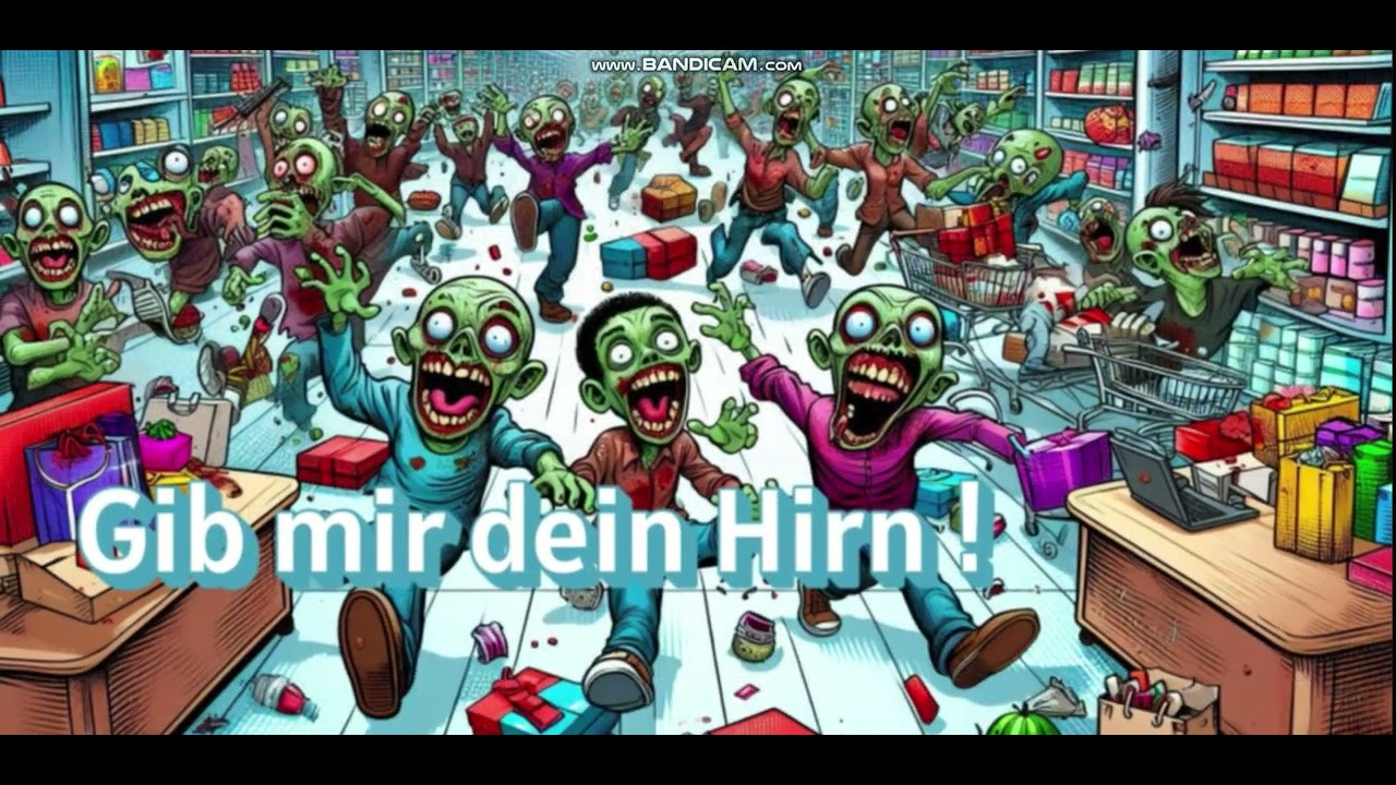 Boaar ey ! Zombie Film - Teil 1 - hard rock - Version - Musikvideo #musikclip #untote #menschen  1