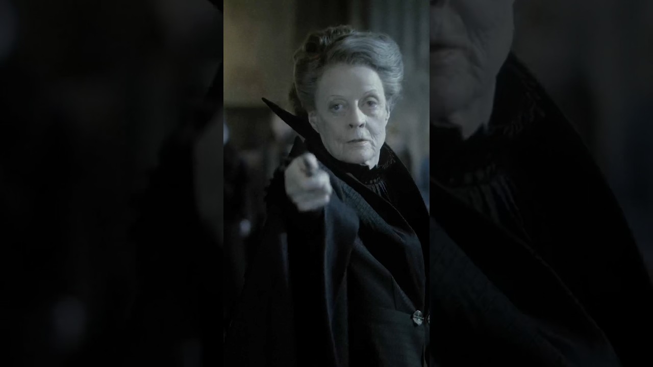 MCGONAGALL VS. SNAPE | ESSA CENA QUASE N&Atilde;O EXISTIU EM REL&Iacute;QUIAS DA MORTE PARTE 2 #harrypotterfilms