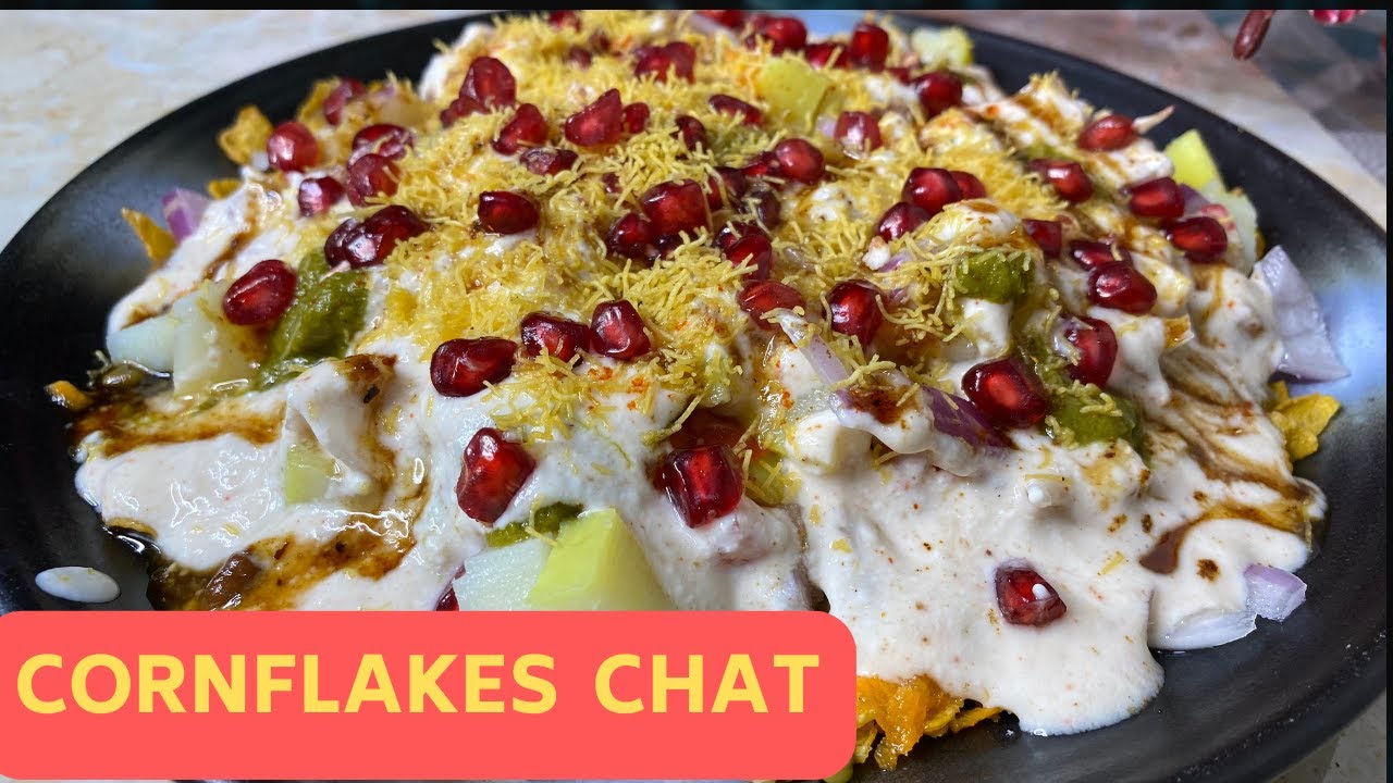 Cornflakes Chaat | Cornflakes bhel | Cornflakes Recipe| Fireless Cooking |Breakfast / snacks recipe
